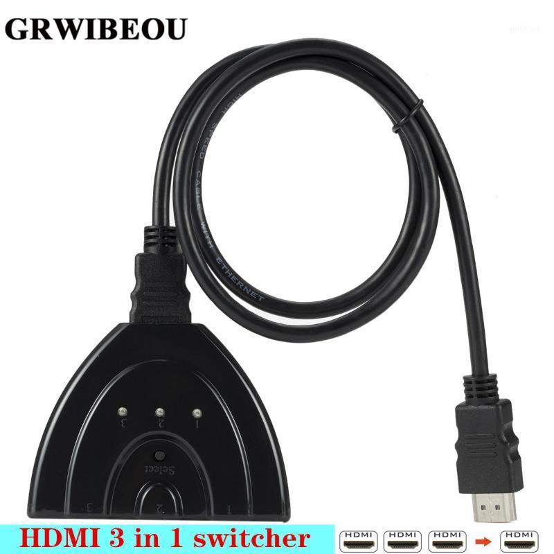 Grwibeou Mini 3 Port Splitter Adapter Cable 1080P Switcher Switch 3 in 1out Port Switch Hub for HDTV Xbox PS3 PS41
Grwibeou Mini 3 Port Splitter Adapter Cable 1080P Switcher Switch 3 in 1out Port Switch Hub for HDTV Xbox PS3 PS41