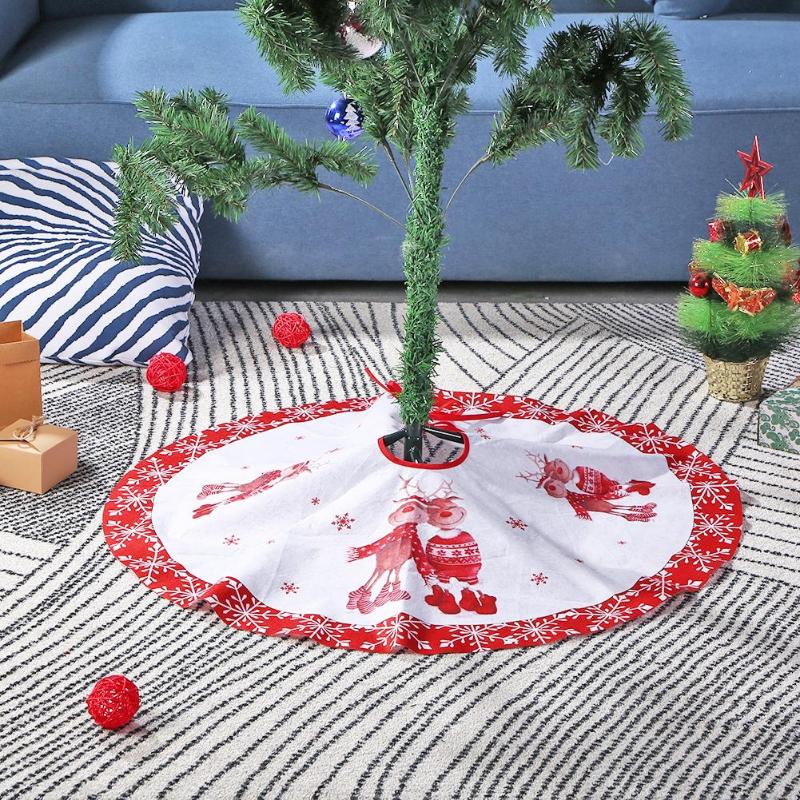 Non-woven Christmas Tree Skirts Xmas Tree Ornaments for Home Holiday Decoration New Year Home Aprons Carpet Decor
Non-woven Christmas Tree Skirts Xmas Tree Ornaments for Home Holiday Decoration New Year Home Aprons Carpet Decor