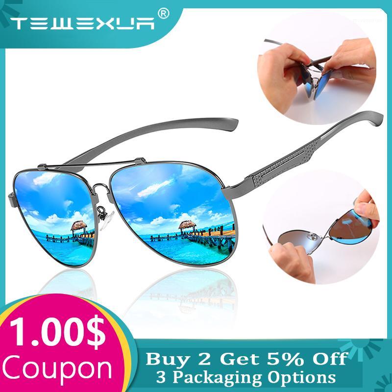 TEWEXUA Driving Polaroid Sun Glasses Aluminum Flexible Frame Pilot Sports Sunglasses Men Polarized Driver Retro UV4001
TEWEXUA Driving Polaroid Sun Glasses Aluminum Flexible Frame Pilot Sports Sunglasses Men Polarized Driver Retro UV4001