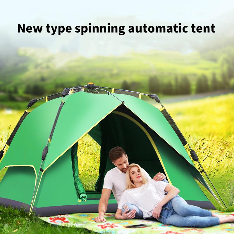 3-4 People Spinning To Increase The Automatic Rainproof Camping Tent Mountaineering Hiking
3-4 People Spinning To Increase The Automatic Rainproof Camping Tent Mountaineering Hiking