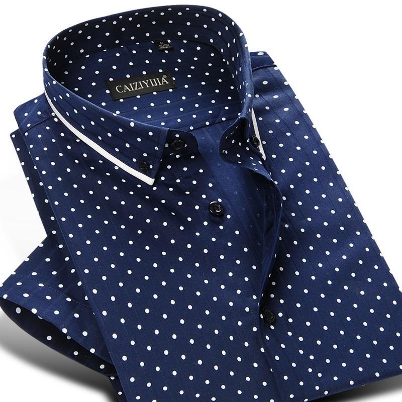 Men's Casual Short Sleeve Polka Doriangle Printed Shirt Standard-fit Contrast Patchwork Tops Button-down Cotton Shirts, Cz16d543
Men's Casual Short Sleeve Polka Doriangle Printed Shirt Standard-fit Contrast Patchwork Tops Button-down Cotton Shirts, Cz16d543
