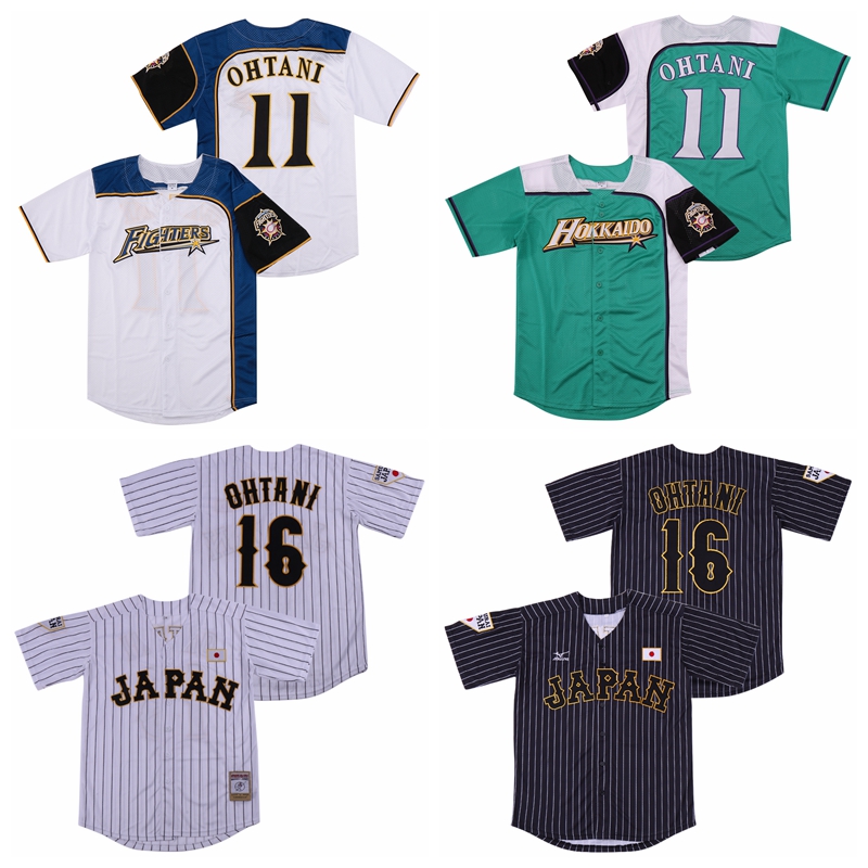 Hokkaido Nippon Ham Fighters Japan 11 Shohei Ohtani Baseball Jersey 16 Men All Stitched Pinstripe Cool Base Whte Green Team Color Black Men, 16 white
Hokkaido Nippon Ham Fighters Japan 11 Shohei Ohtani Baseball Jersey 16 Men All Stitched Pinstripe Cool Base Whte Green Team Color Black Men, 16 white