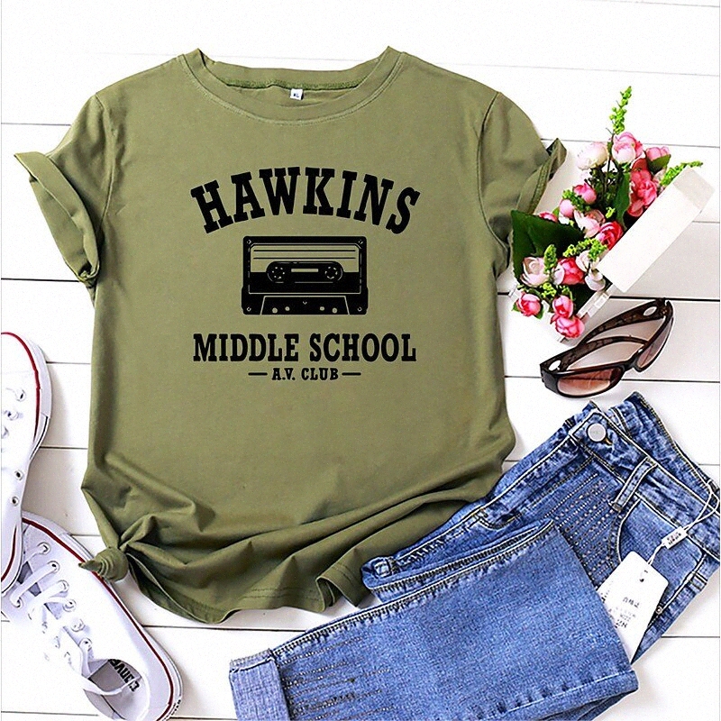 stranger things shirt women, teenager girls stranger things hawkins middle school t-shirts women letter print summer short sleeve tshirts sport casual n3Rs#, Pink
stranger things shirt women, teenager girls stranger things hawkins middle school t-shirts women letter print summer short sleeve tshirts sport casual n3Rs#, Pink