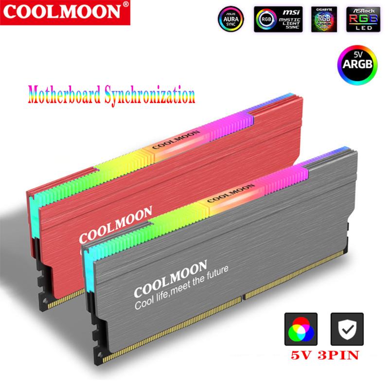 Memory Heatsink Cooler Radiator Shell RGB ARGB Synchronization Color Heat Sink Desktop Sever Ram Cooling Vest For DDR3 DDR4
Memory Heatsink Cooler Radiator Shell RGB ARGB Synchronization Color Heat Sink Desktop Sever Ram Cooling Vest For DDR3 DDR4