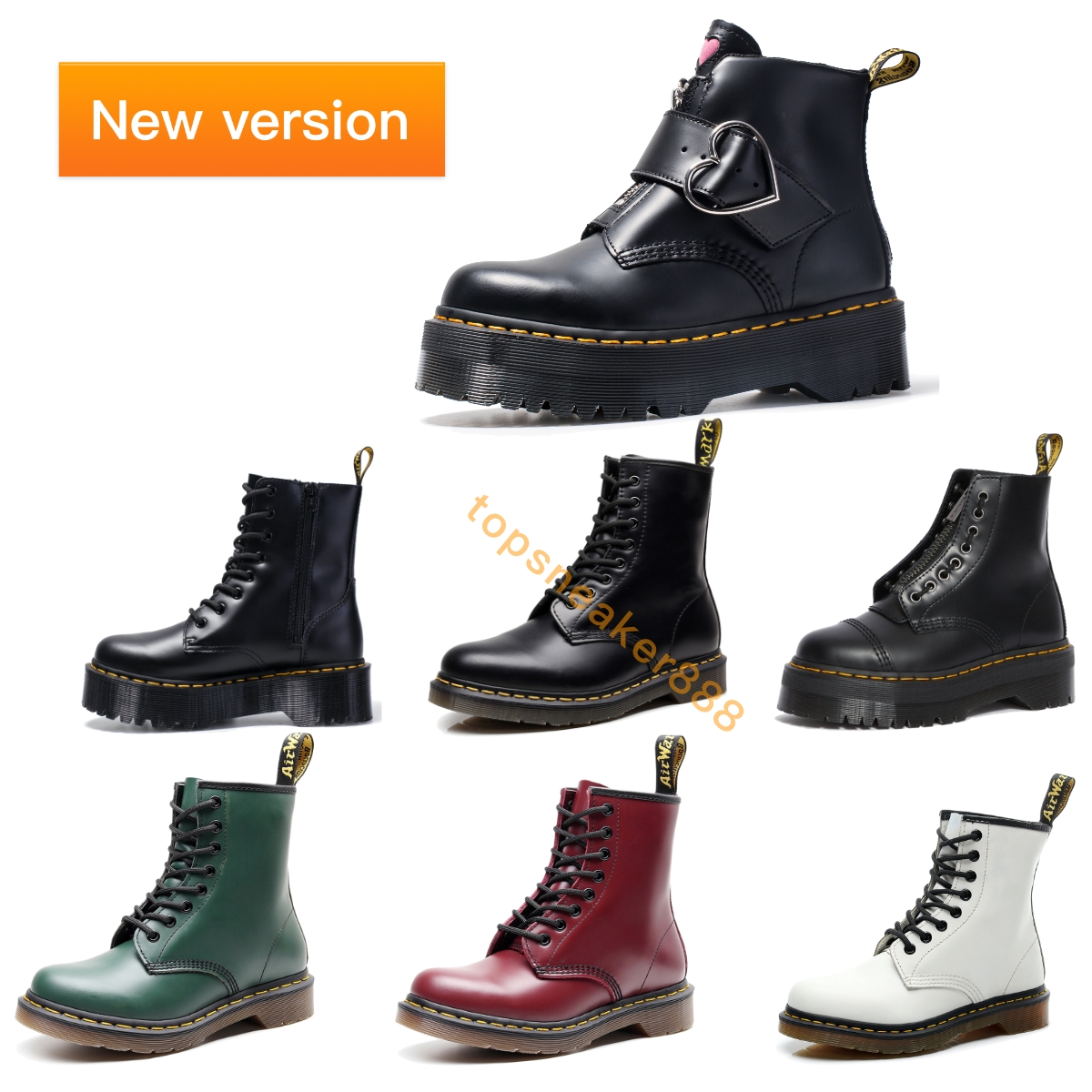 2020 New Verson 1460 Martins Outdoor Man Booties Black White Eur 35-46 Dr Martins 2976 Man Boots Women Boots Black White Red 1460
2020 New Verson 1460 Martins Outdoor Man Booties Black White Eur 35-46 Dr Martins 2976 Man Boots Women Boots Black White Red 1460