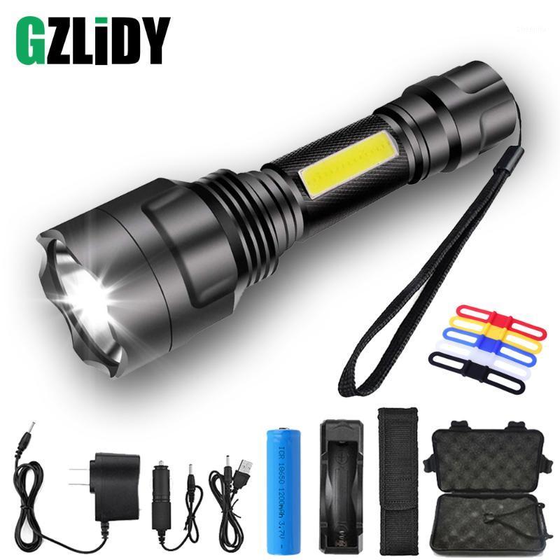 LED Super Bright COB Work Light Waterproof C8 Tactical Torch 4 Lighting Modes 18650 Bicycle lantern Camping lamp1
LED Super Bright COB Work Light Waterproof C8 Tactical Torch 4 Lighting Modes 18650 Bicycle lantern Camping lamp1