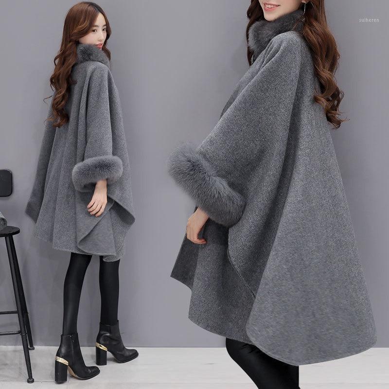 Mazefeng 2020 New Women Winter Womens Cloak Big Fur Collar Plus Size Wool Coats Female Long Winter Jackets Parka Coats Outerwear1, Black
Mazefeng 2020 New Women Winter Womens Cloak Big Fur Collar Plus Size Wool Coats Female Long Winter Jackets Parka Coats Outerwear1, Black