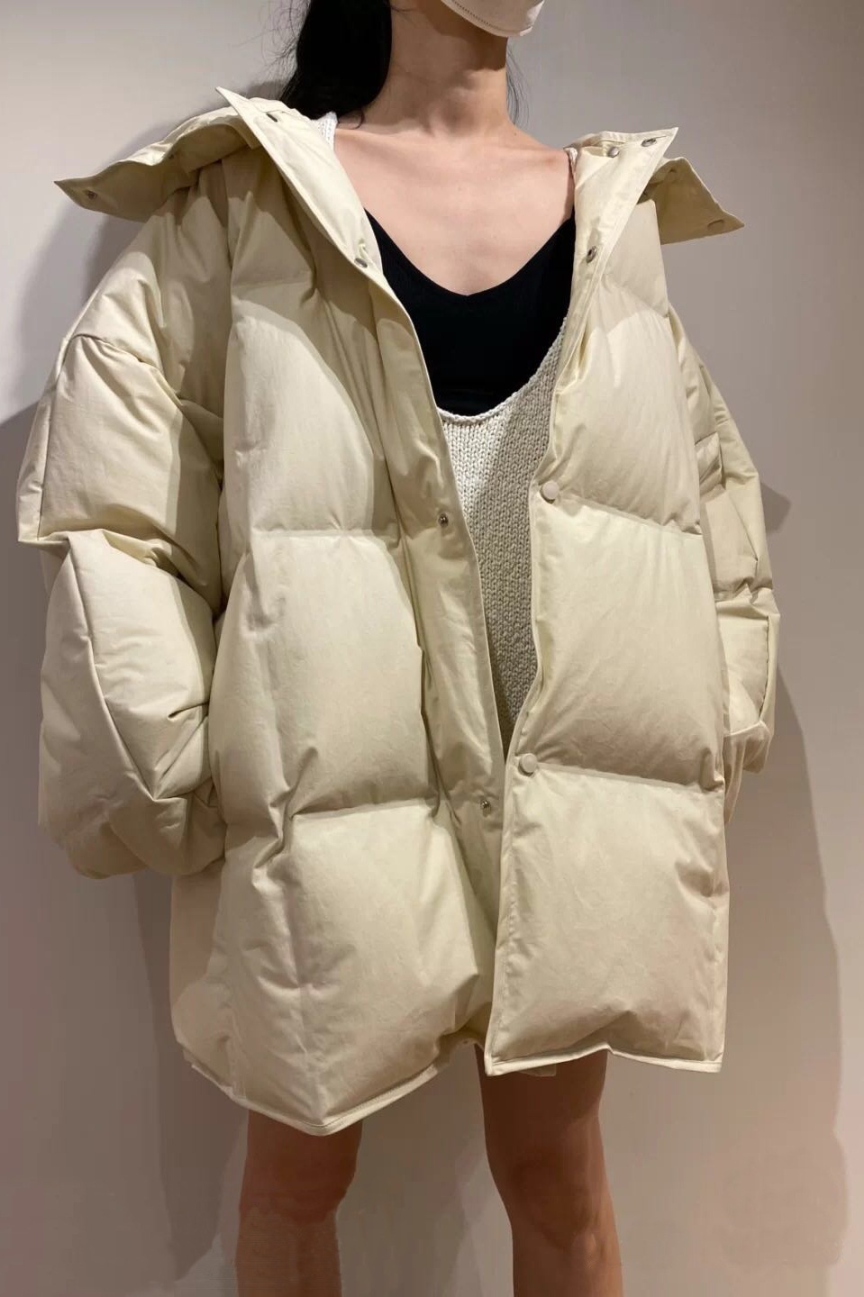 New Autumn Winter White Duck Down Jacket Women Single Breasted Down Coat Female Thick Warm Long Down Parkas Oversize Outerwear 201031