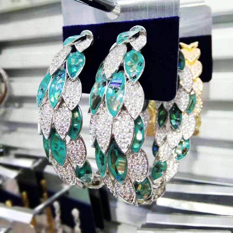 GODKI Luxury Abalone Shell Cubic Zirconia Statement Big Hoop Earrings For Women Wedding DUBAI Bridal Round Circle Hoop Earring
GODKI Luxury Abalone Shell Cubic Zirconia Statement Big Hoop Earrings For Women Wedding DUBAI Bridal Round Circle Hoop Earring