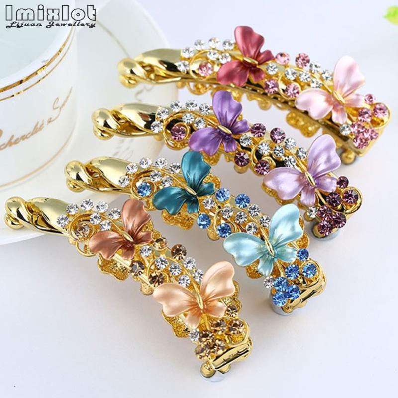 Imixlot Girl Banana Clip Crystal Rhinestone Butterfly Barrettes Hairpins Hair Clips Women Accessories1 Other
Imixlot Girl Banana Clip Crystal Rhinestone Butterfly Barrettes Hairpins Hair Clips Women Accessories1 Other