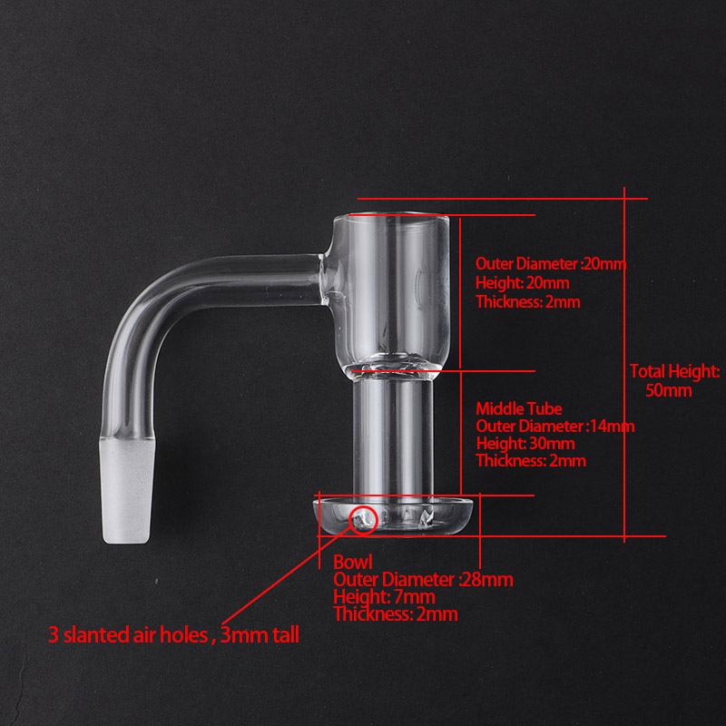 Handmade Terp Slurper Vacuum Quartz Banger 10mm 14mm 18mm Male Female Quartz Terp Slurpers Bangers Nails For Glass Bongs Dab Rigs
Handmade Terp Slurper Vacuum Quartz Banger 10mm 14mm 18mm Male Female Quartz Terp Slurpers Bangers Nails For Glass Bongs Dab Rigs
