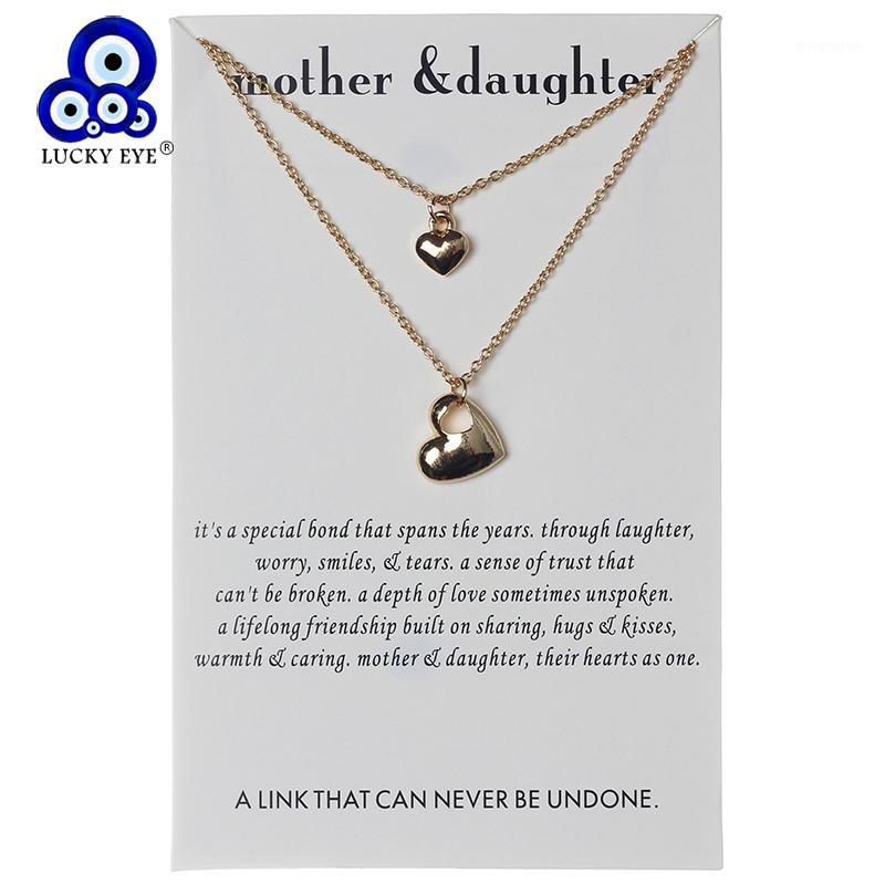 Lucky Eye Heart Charms Necklace Card Letters Choker Necklace Double Chain Jewelry For Mom Women Jewelry CN751
Lucky Eye Heart Charms Necklace Card Letters Choker Necklace Double Chain Jewelry For Mom Women Jewelry CN751