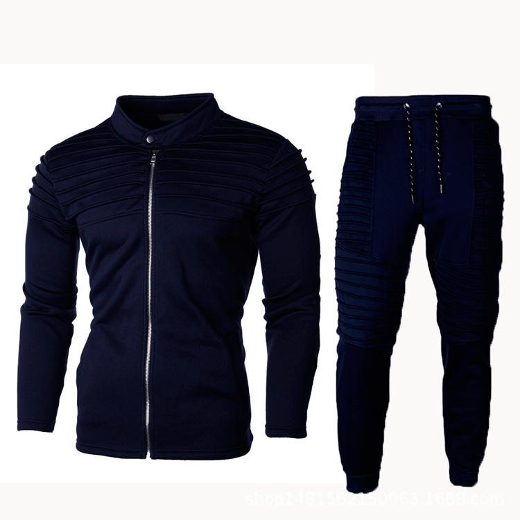 New Tracksuit Hoodie Autumn Clothes fashion Hoodies Pants Sets Two Pieces Set Fashion Hooded Sweatshirts Sportswear Men T200821