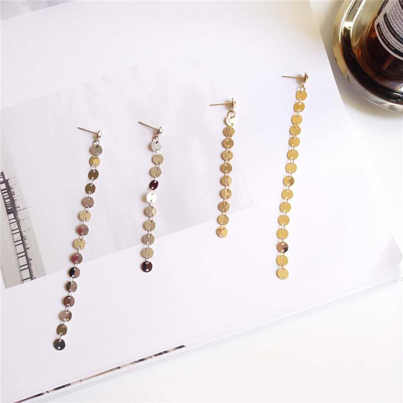 Women's Fashion Jewelry Vintage Long Earrings Multi Wafers Ethnic Earrings European Lady Gold Silver Color 
Women's Fashion Jewelry Vintage Long Earrings Multi Wafers Ethnic Earrings European Lady Gold Silver Color