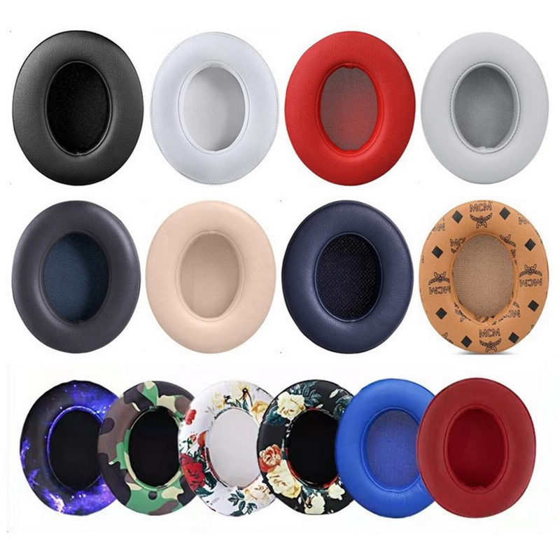 

Replacement Earpads, Protein Leather Ear Cushion Pads Cover for Beats Studio 2.0 Wired/Wireless B0500 / B0501 Headphones Only