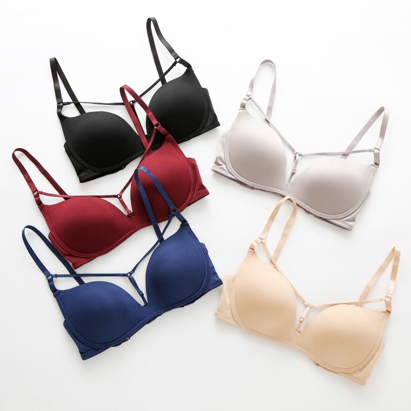 Women Seamless Sexy Bra Beauty Back Bralette Wire Free Push Up Bra Brassiere Female Underwear Lingerie fitness Intimates 2020
Women Seamless Sexy Bra Beauty Back Bralette Wire Free Push Up Bra Brassiere Female Underwear Lingerie fitness Intimates 2020