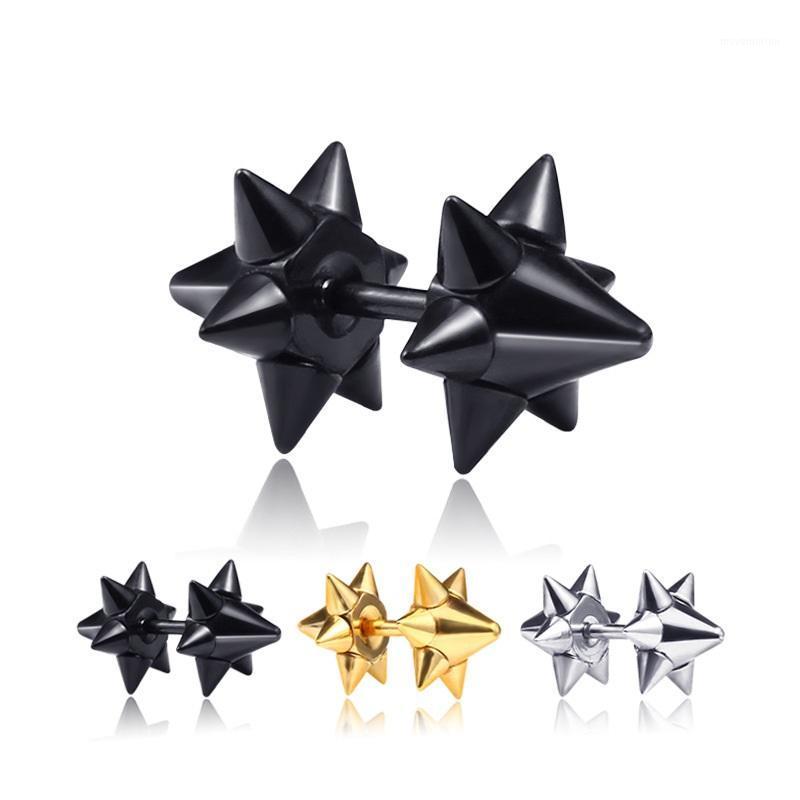 Classic Punk Spines Pattern Stainless steel Earrings For Women Men Fashion Geometric Stud Ear Jewelry Party Gifts 2 pieces1 
Classic Punk Spines Pattern Stainless steel Earrings For Women Men Fashion Geometric Stud Ear Jewelry Party Gifts 2 pieces1