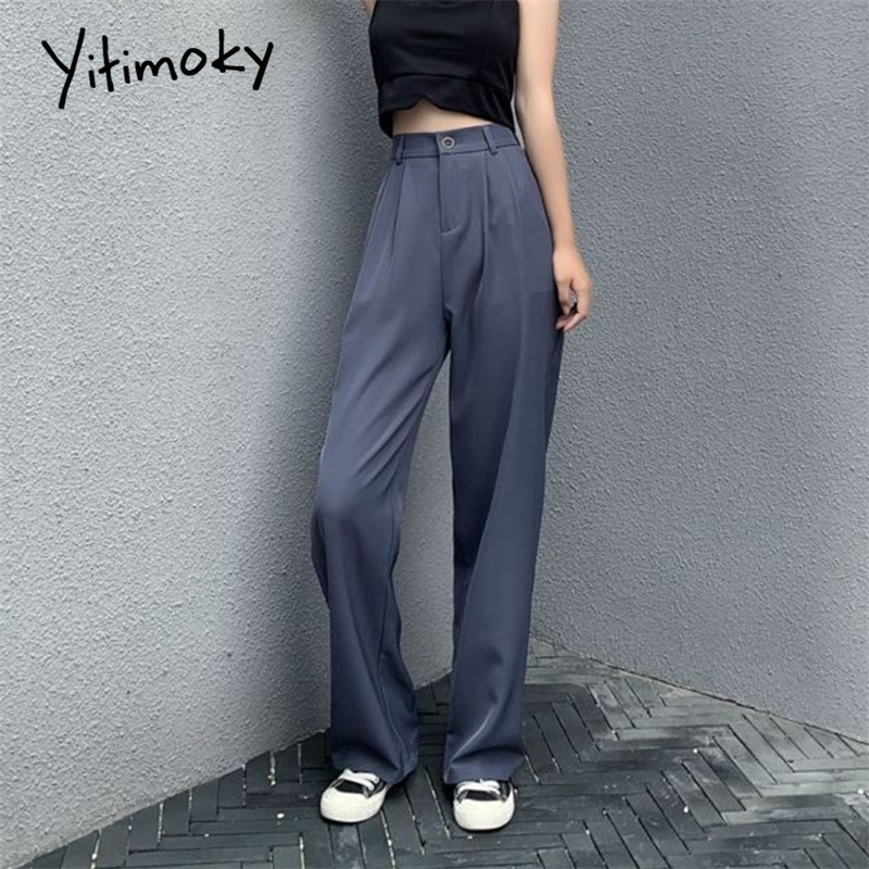 Suit pants woman straight harajuku formal high waist wide leg pants women plus size -2XL trousers office elastic waist pants 201112, Burgundy
Suit pants woman straight harajuku formal high waist wide leg pants women plus size -2XL trousers office elastic waist pants 201112, Burgundy