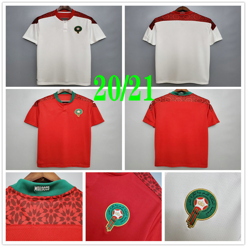 2020 2021 Morocco Soccer Jerseys ZIYECH BENATIA EL AHMADI BOUTAIB BOUSSOUFA BELHANDA BOUFAL MAZRAOUI Custom 20 21 Home Away Football Shirts, Red
2020 2021 Morocco Soccer Jerseys ZIYECH BENATIA EL AHMADI BOUTAIB BOUSSOUFA BELHANDA BOUFAL MAZRAOUI Custom 20 21 Home Away Football Shirts, Red