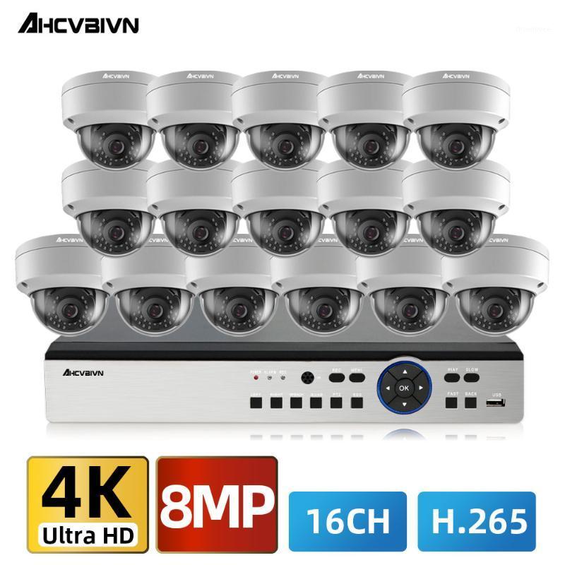 

16CH 4K Face playback DVR Security Camera System Kit 8MP AHD Camera IR Outdoor Waterproof CCTV Video Surveillance DVR Set H.2651