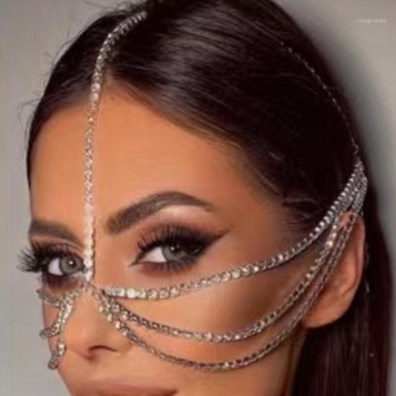 Hair Clips & Barrettes Accessories For Bride Multi-layer Rhinestone Headband Ladies Fashion Personality Chain Facial Crystal, Golden;silver
Hair Clips & Barrettes Accessories For Bride Multi-layer Rhinestone Headband Ladies Fashion Personality Chain Facial Crystal, Golden;silver