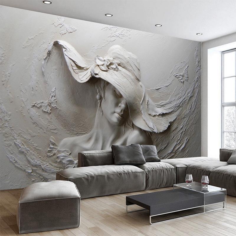 Custom 3D Stereo Embossed Cement Characters Sculpture Photo Wallpaper European Style Vintage Living Room Bedside Decor 3D Mural1, As pic
Custom 3D Stereo Embossed Cement Characters Sculpture Photo Wallpaper European Style Vintage Living Room Bedside Decor 3D Mural1, As pic