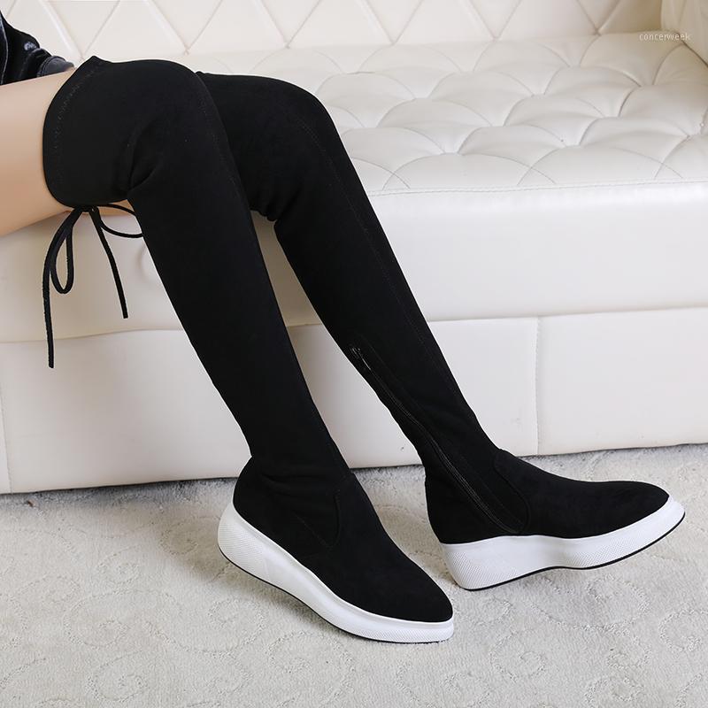 Stretchy Velvet Pumps Shoe Women Shoes Cow Leather Wedges High Heel Over The Knee High Boots Female Pointed Toe Fashion Sneakers1, Black
Stretchy Velvet Pumps Shoe Women Shoes Cow Leather Wedges High Heel Over The Knee High Boots Female Pointed Toe Fashion Sneakers1, Black