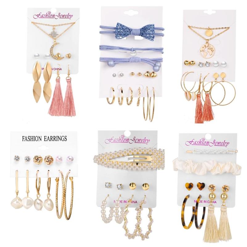 IF ME Fashion Pearl Tassel Drop Earrings Set For Women Geometric Round Moon Circle Acrylic Metal Dangle Earring Jewelry 2021 New
IF ME Fashion Pearl Tassel Drop Earrings Set For Women Geometric Round Moon Circle Acrylic Metal Dangle Earring Jewelry 2021 New