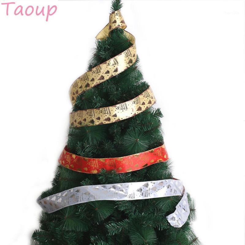Taoup Gold Merry Christmas Tree Decoration Ribbon Christmas Decoration for Home 2m*6.3cm Xmas Ribbon Gifts Packaging1
Taoup Gold Merry Christmas Tree Decoration Ribbon Christmas Decoration for Home 2m*6.3cm Xmas Ribbon Gifts Packaging1