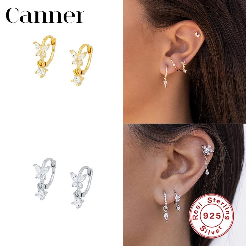 Hoop & Huggie Canner Gold Color Honeybee 925 Sterling Silver Earrings For Women Jewelry Zircon Brinco Piercing Pendientes W5 
Hoop & Huggie Canner Gold Color Honeybee 925 Sterling Silver Earrings For Women Jewelry Zircon Brinco Piercing Pendientes W5