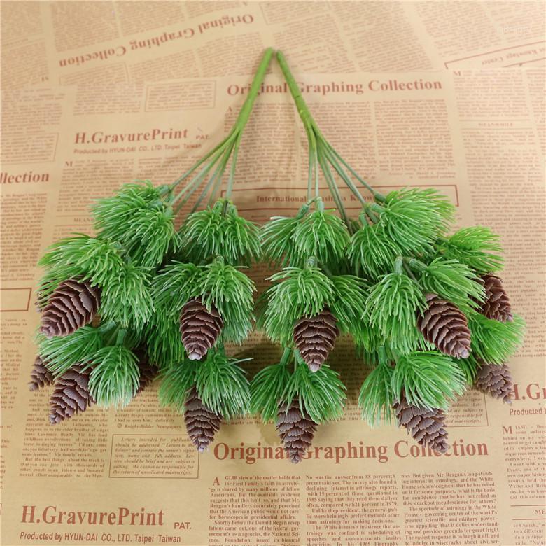 Nicro Pine Tree Bunch With Nuts Artificial Flowers for Christmas Home Decoration Fake Plants Pinecone Faux GreensOrnament #Art151
Nicro Pine Tree Bunch With Nuts Artificial Flowers for Christmas Home Decoration Fake Plants Pinecone Faux GreensOrnament #Art151
