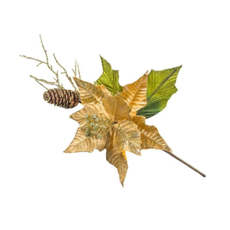 Christmas Ornament Embroidered Pine Pine Cone Gold Leaves Cuttings Christmas Tree Decorative Flower
Christmas Ornament Embroidered Pine Pine Cone Gold Leaves Cuttings Christmas Tree Decorative Flower