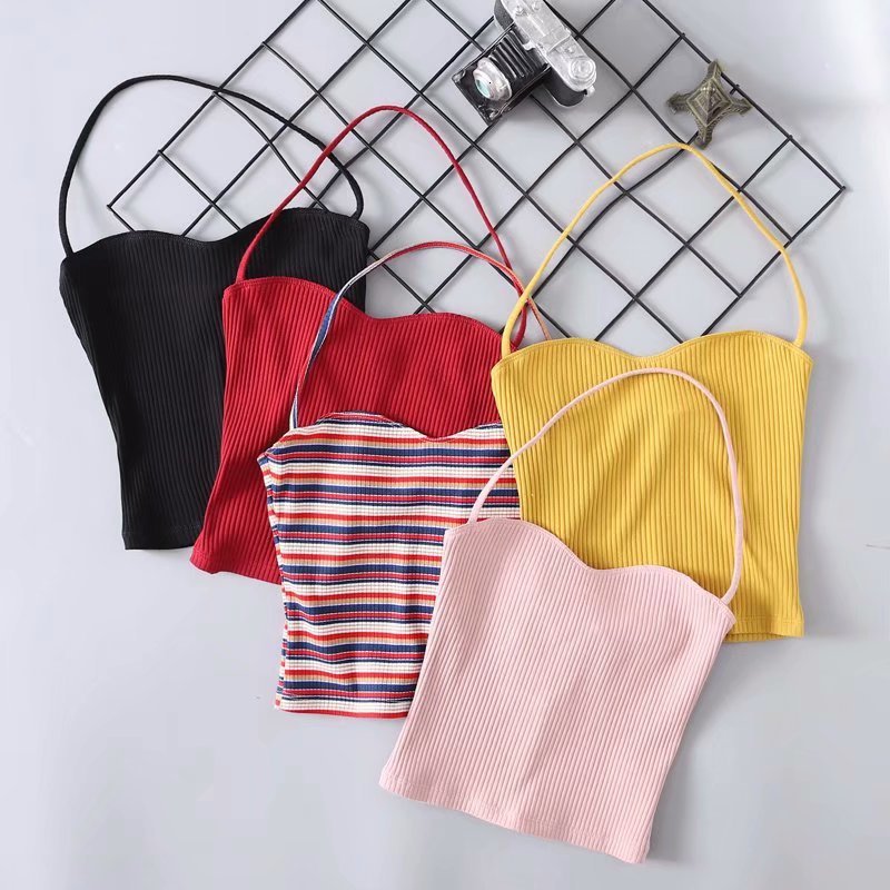 Fashion Lady Malha Tops Halter Sexy Strap Solid Camis 2021 Summer Street Wear Short Shirt for Women Striked Tank Top Collection Vrfd, Red.
Fashion Lady Malha Tops Halter Sexy Strap Solid Camis 2021 Summer Street Wear Short Shirt for Women Striked Tank Top Collection Vrfd, Red.