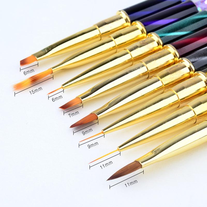 1Pcs Nail Art Brush Gradient Dotting Line Stripes Painting Brushes for Manicure Tools Phototherapy Drawing Pen Nails Accessories
1Pcs Nail Art Brush Gradient Dotting Line Stripes Painting Brushes for Manicure Tools Phototherapy Drawing Pen Nails Accessories