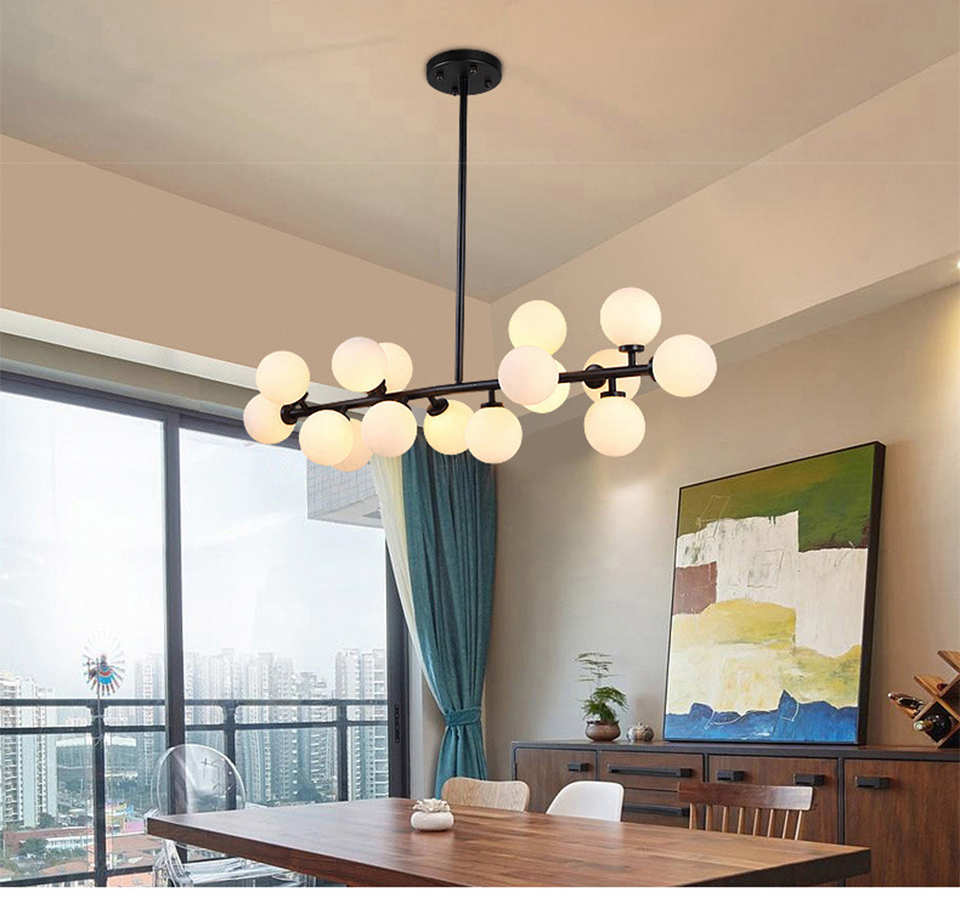 Modern italian Glass molecule pendant lamp For Bar Dining room Kitchen tree branch chandelier Bubble Interior decoration
Modern italian Glass molecule pendant lamp For Bar Dining room Kitchen tree branch chandelier Bubble Interior decoration