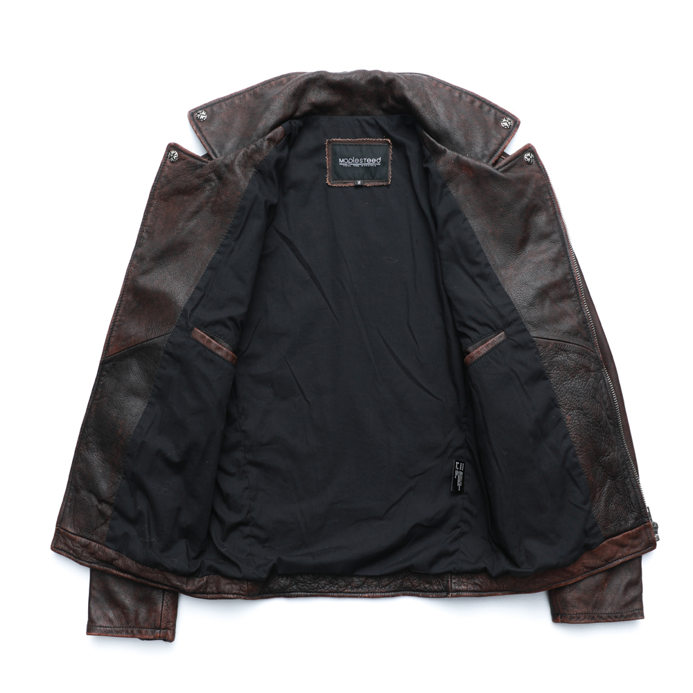 Vintage Motorcycle Jacket Men Genuine Leather Jackets 100% Cowhide Leather Coat Winter Biker Jacket Moto Clothing M456 201128