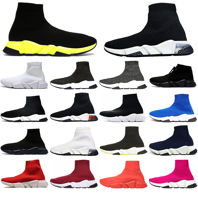 2020 Newest Sports Sneakers Speed Trainer mens Flat Sock Boots top Quality chunky platform triple black Red heavy sole knitting men shoes
2020 Newest Sports Sneakers Speed Trainer mens Flat Sock Boots top Quality chunky platform triple black Red heavy sole knitting men shoes