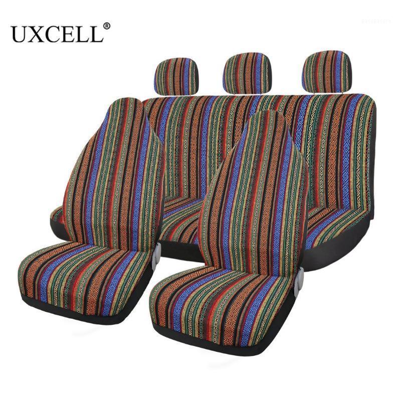 Uxcell 7pcs Universal Multi-color Baja Blanket Ethnic Style Durable Bucket Seat Cover for Car Auto Automotive Protector1
Uxcell 7pcs Universal Multi-color Baja Blanket Ethnic Style Durable Bucket Seat Cover for Car Auto Automotive Protector1