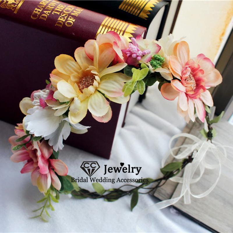 Flower Headbands Bridal Wreath Wedding Accessories For Women Engagement Jewelry 100% Handmade Seaside Hairwear Yarn At123 Hair Clips & Barre, Golden;silver
Flower Headbands Bridal Wreath Wedding Accessories For Women Engagement Jewelry 100% Handmade Seaside Hairwear Yarn At123 Hair Clips & Barre, Golden;silver