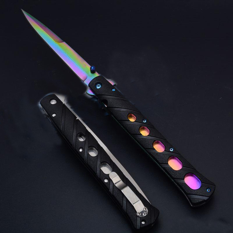 Top Quality 6 Inch TI-LITE Tactial Folding Knife AUS-8A Blade Outdoor Camping Hiking Survival Knives With Retail Box