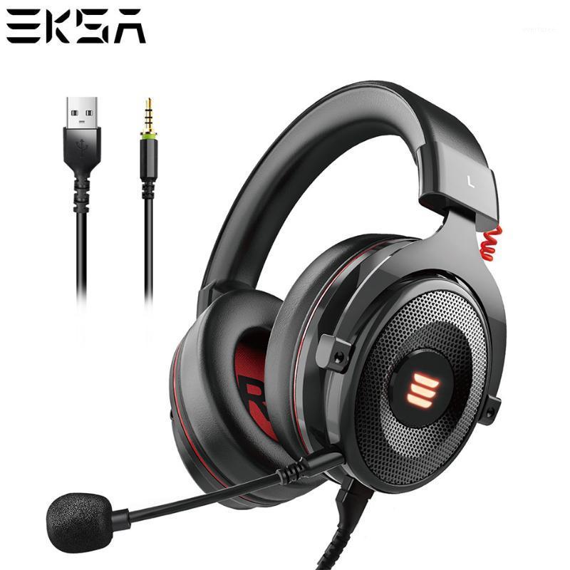 EKSA E900-Pro Virtual 7.1 Gaming Headset Deep Bass Over-Ear Headphones With Pluggable Mic Noise Isolated For PC/Phone/PS4/XBox1, Black
EKSA E900-Pro Virtual 7.1 Gaming Headset Deep Bass Over-Ear Headphones With Pluggable Mic Noise Isolated For PC/Phone/PS4/XBox1, Black