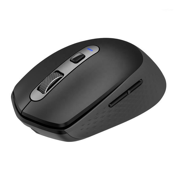 BEESCLOVER Optical wireless Mouse Rechargeable Wireless Optical Mouse Multi-Screen Multi-Device Switching Copy r571