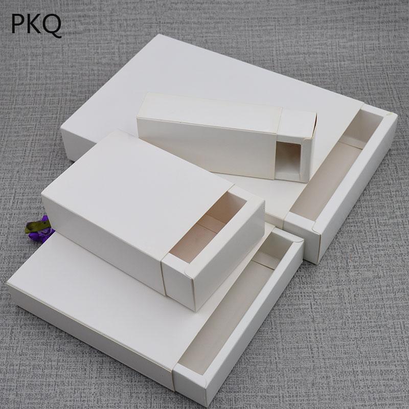 10Pcs/Lot White Kraft Paper Box Cardboard Drawer Gift Box DIY Blank Present Jewelry Boxes Birthday Party Packaging 22 Sizes
10Pcs/Lot White Kraft Paper Box Cardboard Drawer Gift Box DIY Blank Present Jewelry Boxes Birthday Party Packaging 22 Sizes