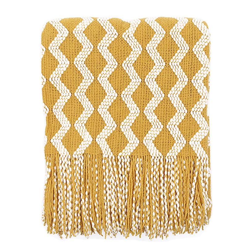 Bedding Knitted Throw Sofa Blanket Gift Living Room Home Office Soft With Tassels Machine Washable Warm Rectangle Wave Pattern
Bedding Knitted Throw Sofa Blanket Gift Living Room Home Office Soft With Tassels Machine Washable Warm Rectangle Wave Pattern