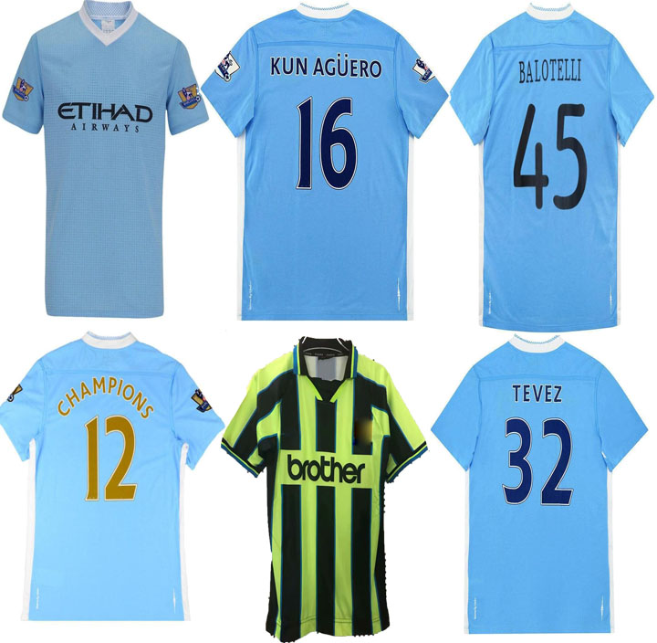 2011 2012 98 99 Retro DZEKO KUN AGUERO maillot de foot BALOTELLI CITY NASRI SILVA Soccer Jersey home blue man Vintage Football Shirt classic
2011 2012 98 99 Retro DZEKO KUN AGUERO maillot de foot BALOTELLI CITY NASRI SILVA Soccer Jersey home blue man Vintage Football Shirt classic
