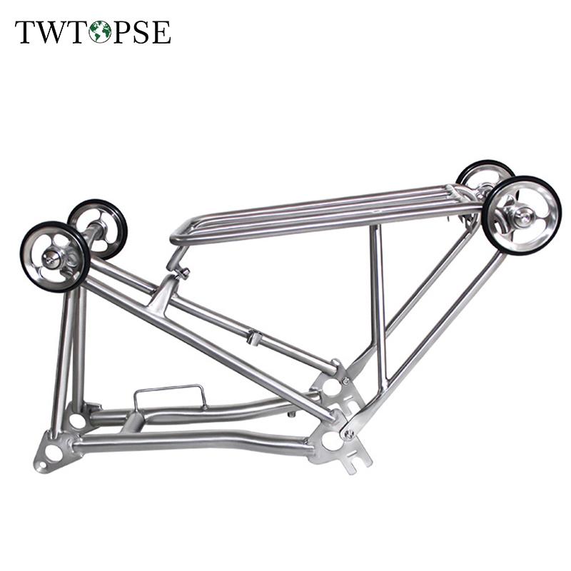 TWTOPSE 275g Titanium Bike Bicycle Standard Racks For Brompton Folding Bicycle Rack C V Disc Brake Easy Wheel Cargo Racks 112mm
TWTOPSE 275g Titanium Bike Bicycle Standard Racks For Brompton Folding Bicycle Rack C V Disc Brake Easy Wheel Cargo Racks 112mm