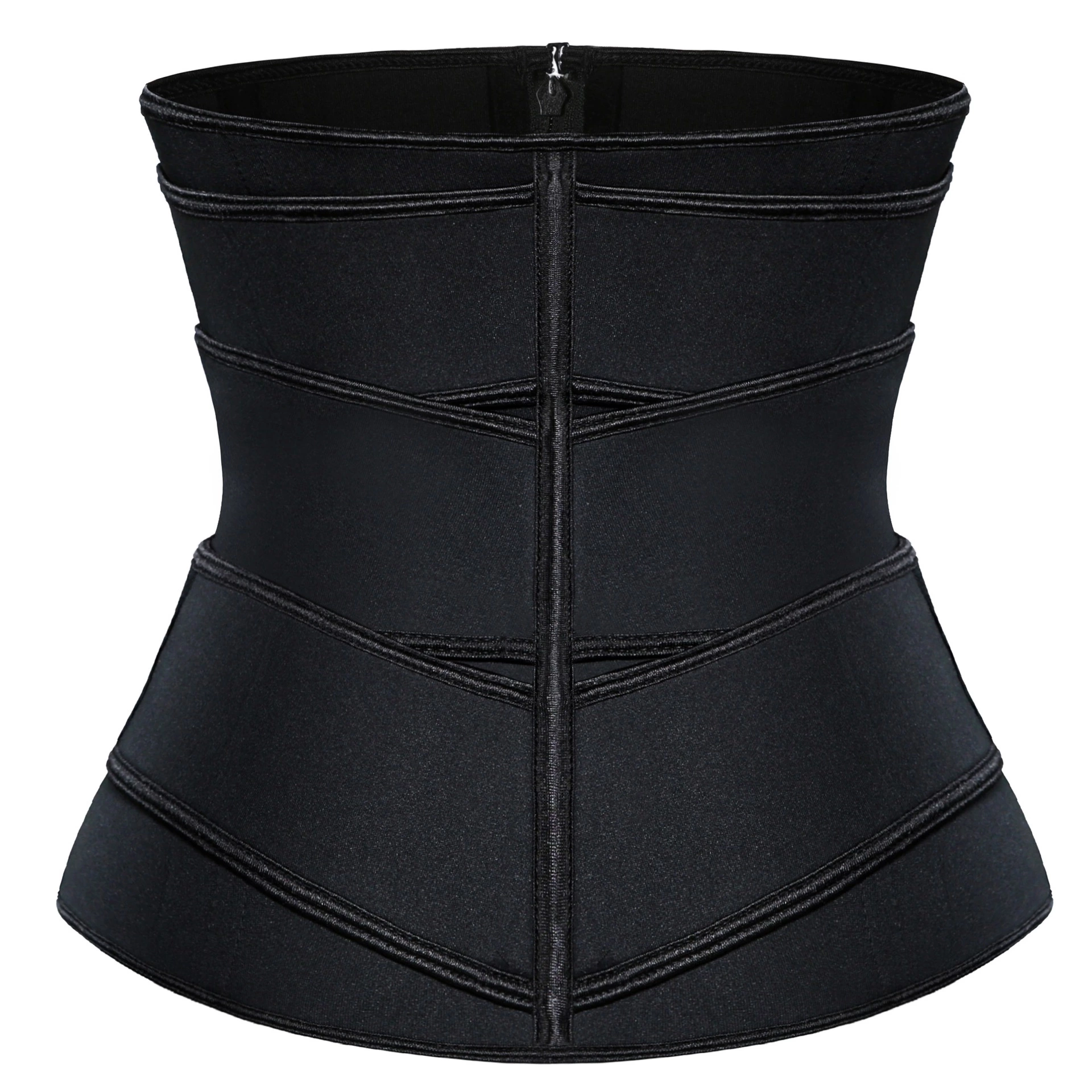 9 Steel Boned Neoprene Waist Trainer Tummy Slimming Sheath Reducing Shapewear Belly Control Shapers Modeling Belt Woman Body Shaper Corset