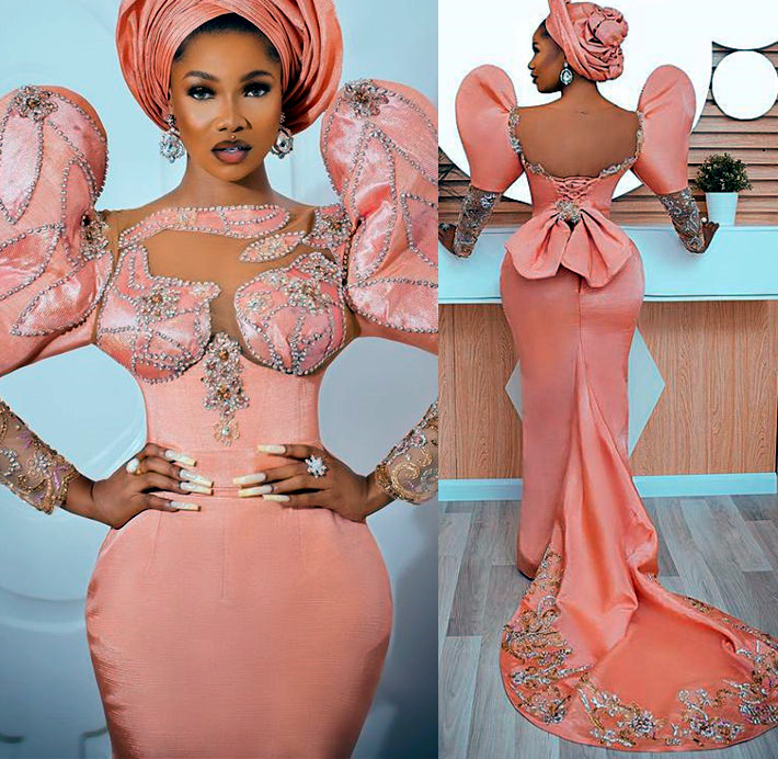 2022 Plus Size Arabic Aso Ebi Stylish Luxurious Mermaid Prom Dresses Lace Beaded Crystals Evening Formal Party Second Reception Birthday Engagement Go