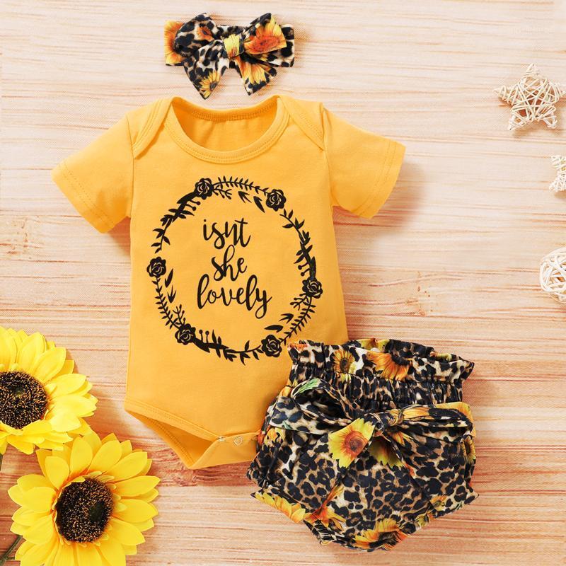 New Toddler Baby Girls Fashion 3-piece Outfit Set Short Sleeves Letter Print Romper+Leopard Shorts+Headband Set1, As pic
New Toddler Baby Girls Fashion 3-piece Outfit Set Short Sleeves Letter Print Romper+Leopard Shorts+Headband Set1, As pic