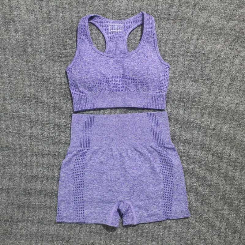 Women Vital Seamless Yoga Sports Suits Sport Bra+High Waist Fitness Shorts Gym Set Running Sportswear Workout Clothes, Wine red set
Women Vital Seamless Yoga Sports Suits Sport Bra+High Waist Fitness Shorts Gym Set Running Sportswear Workout Clothes, Wine red set